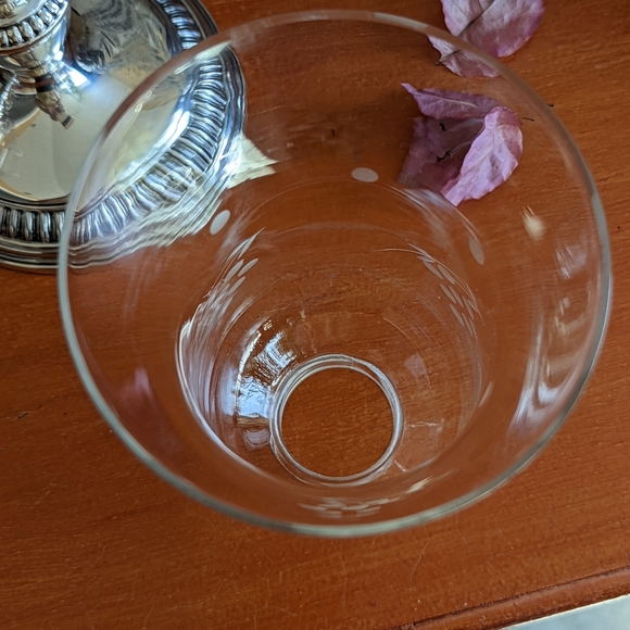 Pair of Birks Sterling Silver Candle Holders with Hurricane Shades - Picture 8 of 12